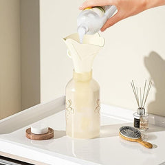 Silicone Folding Funnel With Supporter Pack of 2