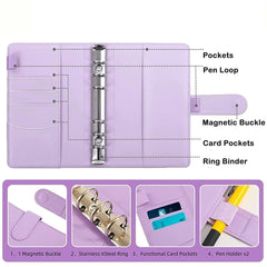 Money Saver Ring Binder Notebook for Budget
