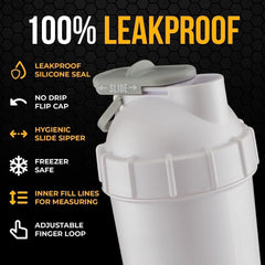 Gym Protein Shaker Bottle Advanced Workout Companion for Protein Mixes