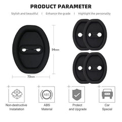 Car Door lock Protector Cover (4pc-Pack of 1)