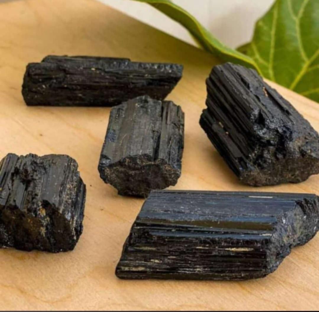 Black Tourmaline Raw Stone