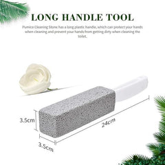 Metal 2 Pcs Toilet Cleaner Brush With Handle (Pack of 2)