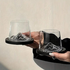 Japanese Mount Fuji Glass