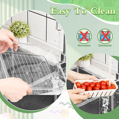 4 Compartment Fridge Storage