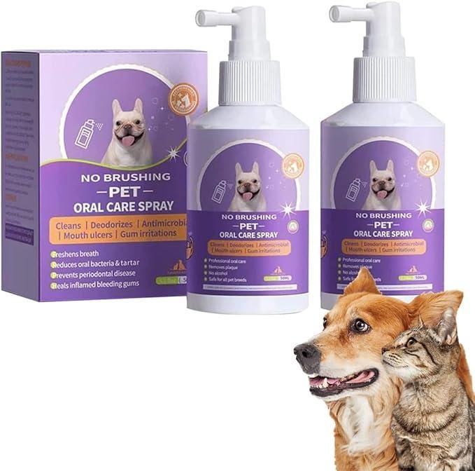 No Brushing Pet Oral Care Spray 50ml Pack of 1