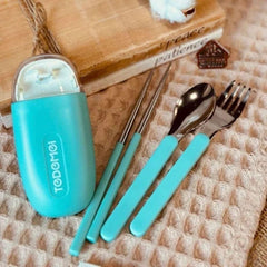 Travel Kawaii Cutlery Set