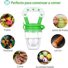 BPA-Free Silicone Fruit Pacifiers For Baby (Pack of 2)