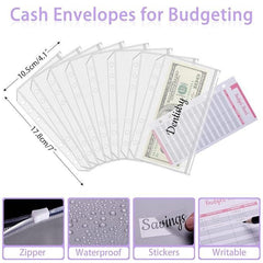 Money Saver Ring Binder Notebook for Budget