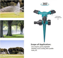 360� Rotating Garden Sprinkler Pack of 2