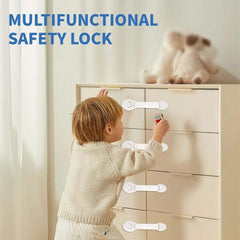 10 Pcs Child Safety Strap Locks