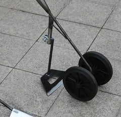 Garden Tool Supporter with Double Wheels